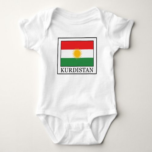 Kurdistan Baby Bodysuit