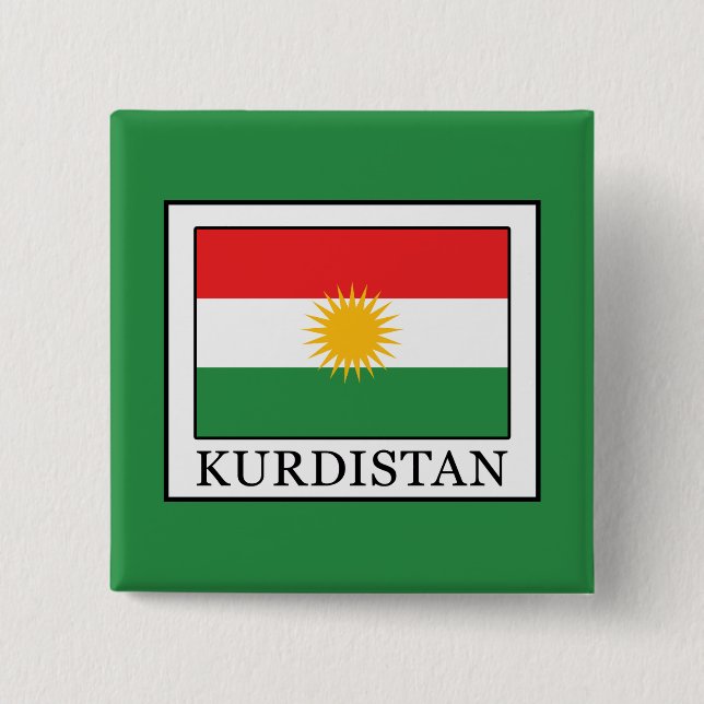 Kurdistan Button (Front)