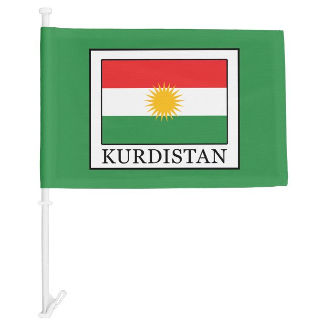 Kurdistan Car Flag (Front)
