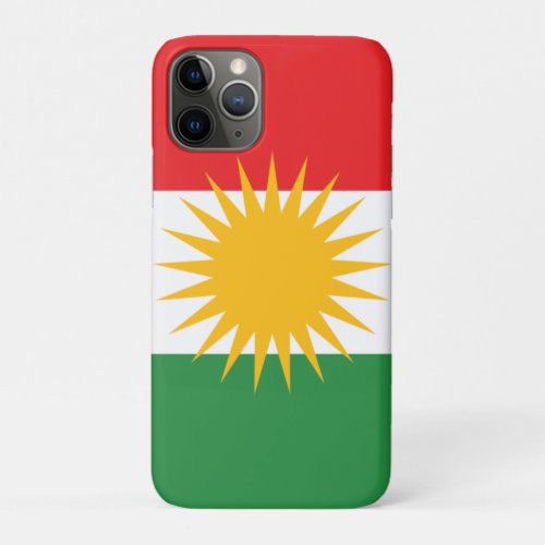 kurdistan iPhone 11 pro case