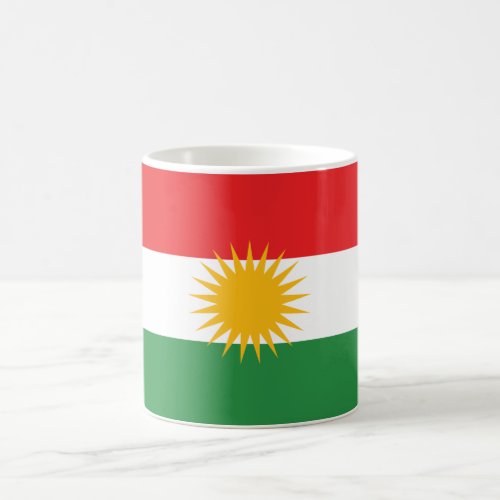 Kurdistan Flag Coffee Mug