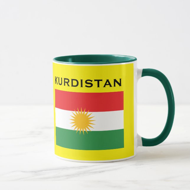 Kurdistan* Flag Mug (Right)