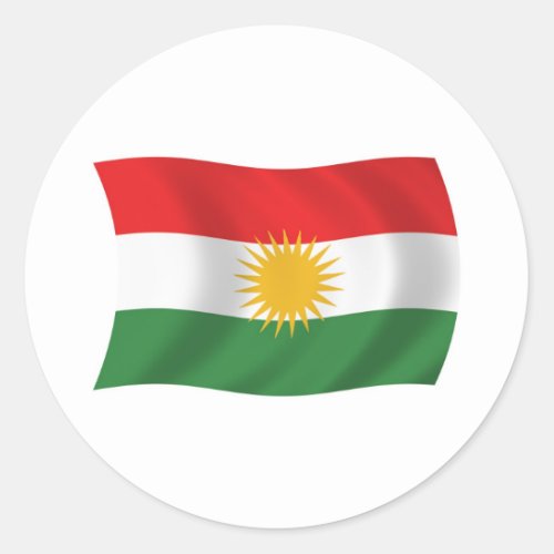 Kurdistan Flag Sticker