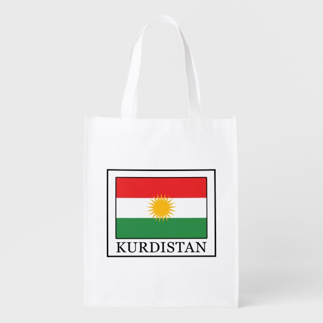 Kurdistan Grocery Bag (Front)