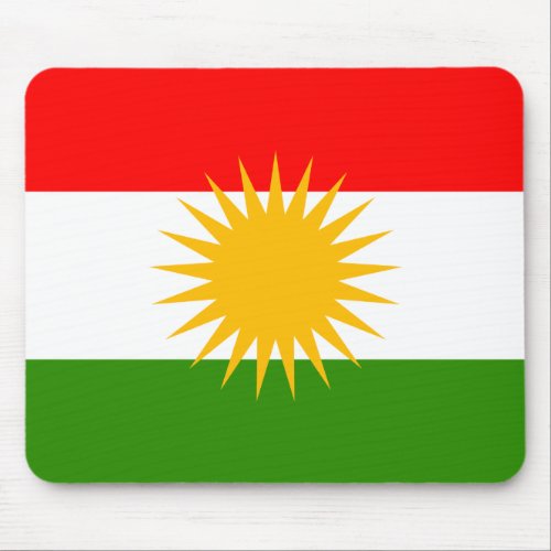 Kurdistan High quality Flag Mouse Pad
