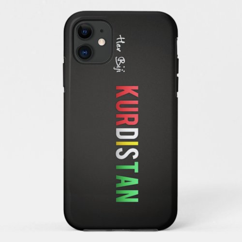 Kurdistan _ I phone 5 iPhone 11 Case