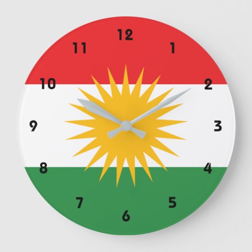 kurdistan large clock