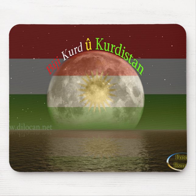 kurdistan mouse pad (Front)