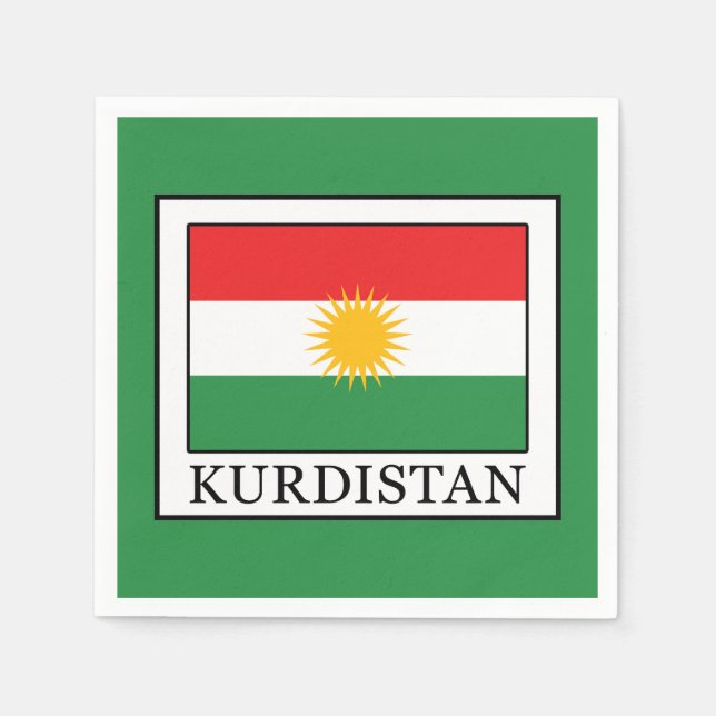 Kurdistan Napkins (Front)