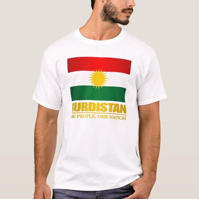 Kurdistan (One People, One Nation) T-Shirt (Front)