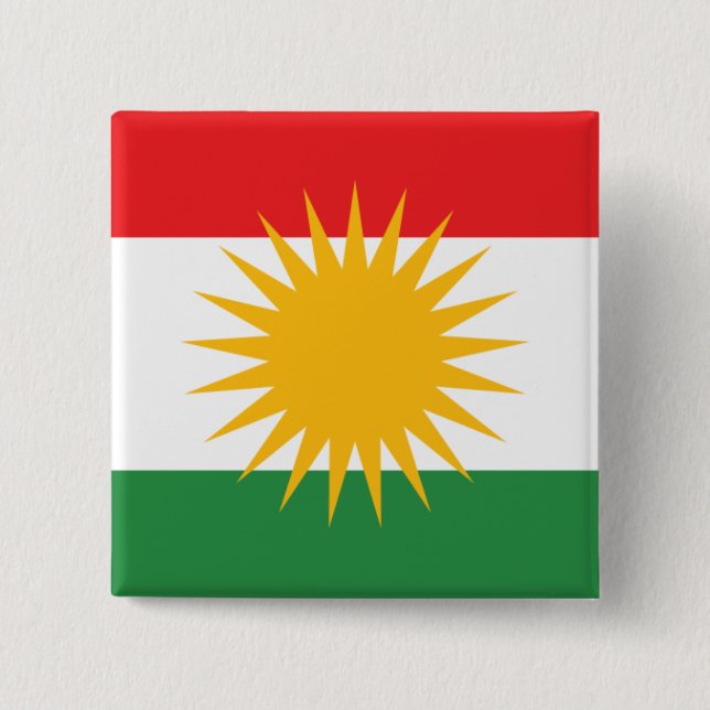 kurdistan pinback button (Front)