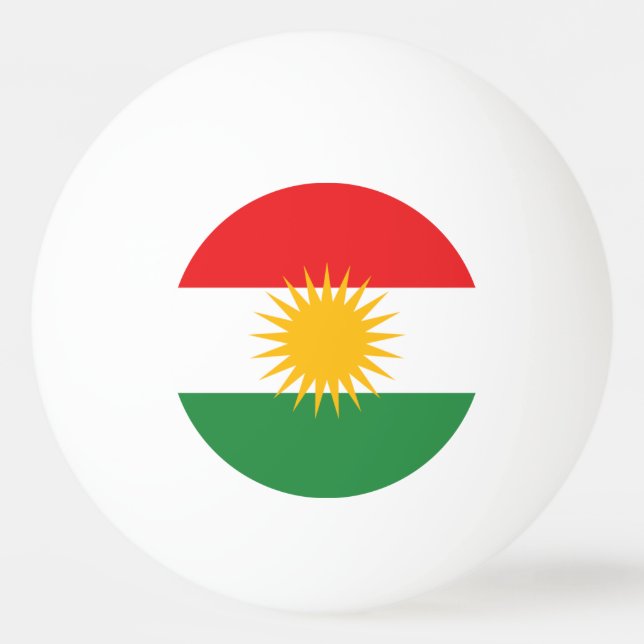 kurdistan Ping-Pong ball (Front)