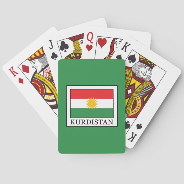 Kurdistan Poker Cards (Back)