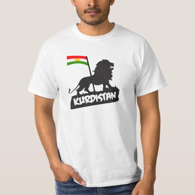 Kurdistans Löwe T-Shirt (Front)