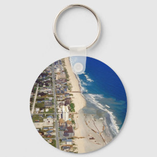 Kure Beach North Carolina Keychain