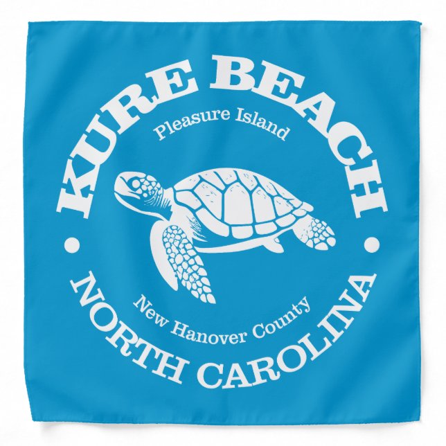 Kure Beach (sea turtle) Bandana (Front)