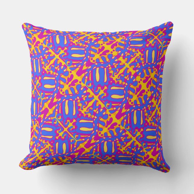 KureeAWsitty KoOL Throw Pillow (Front)