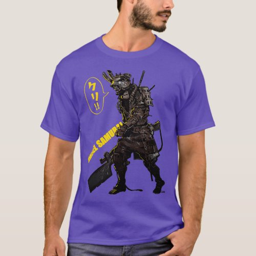 Kuri Samurai T_Shirt