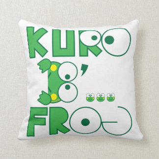 KURO The Frog Throw Pillow