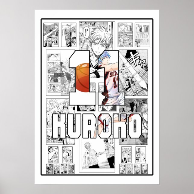 Kuroko No Basket Tetsuya Kuroko 11 Poster (Front)