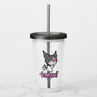 Kuromi Tumbler Wrap for Transparent Cup | Cute