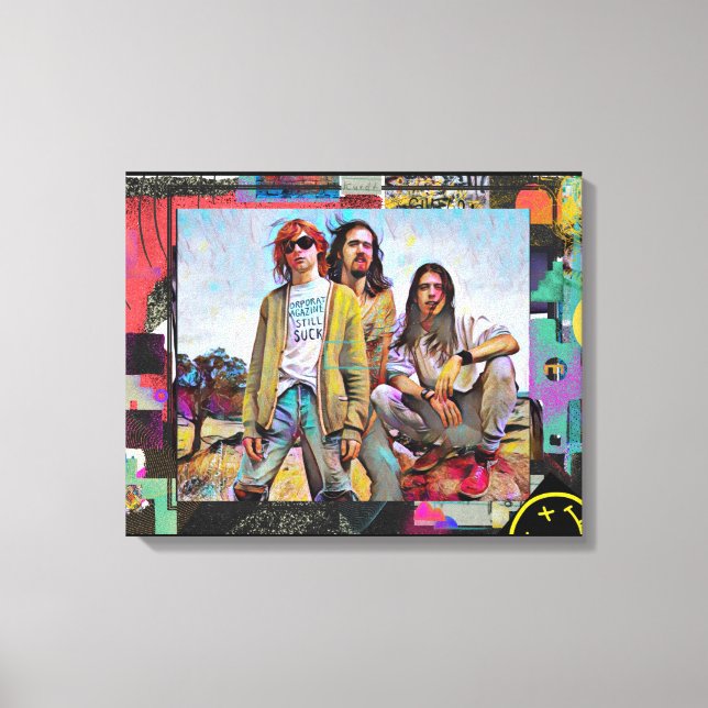 Kurt, Dave &ChrisCanvas Print (Front)