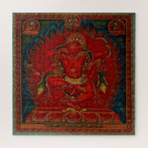 Kurukulla from Tibetan Buddhism  Jigsaw Puzzle