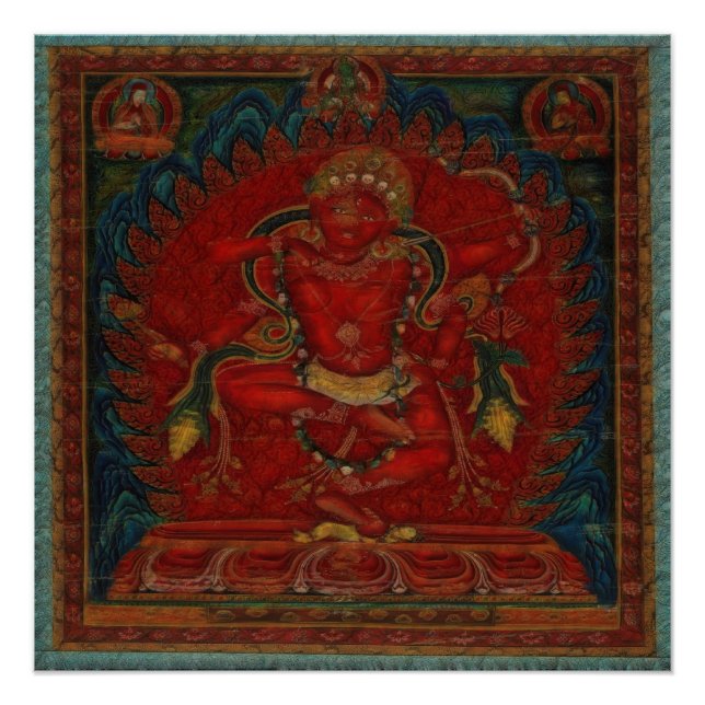 Kurukulla from Tibetan Buddhism Poster (Front)