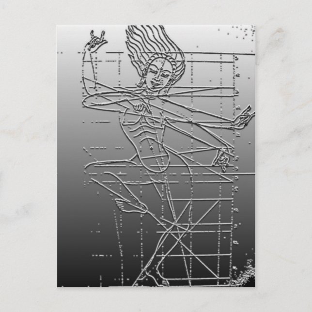 Kurukulla Sketch Postcard (Front)