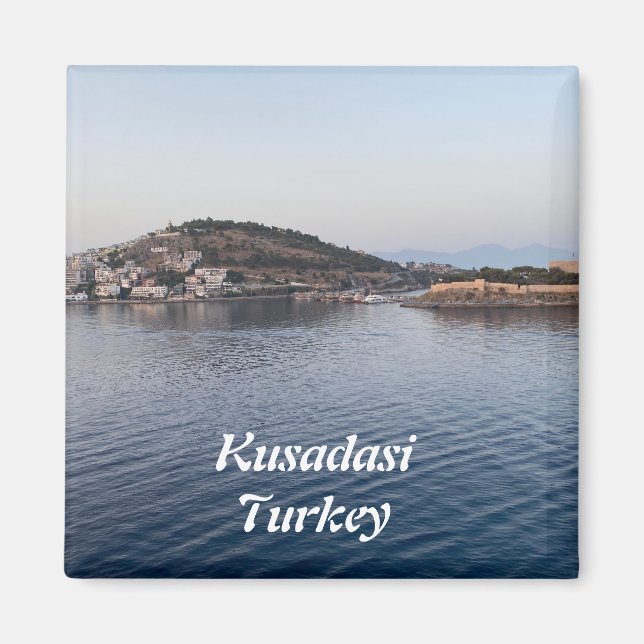 Kusadasi coast in Turkey Magnet (Front)