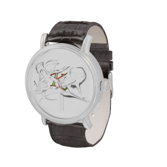 kush urban wear classy old style trademark logo d wristwatch