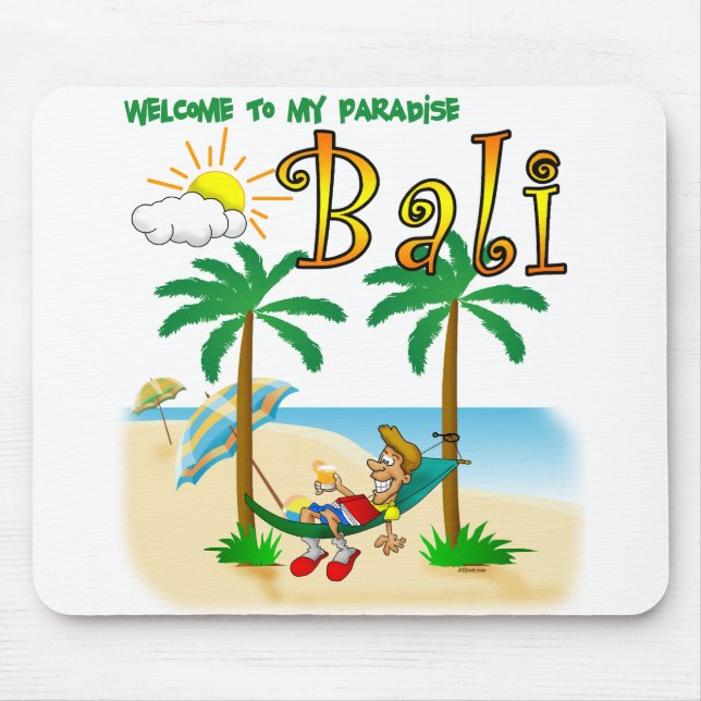 Kuta Beach Bali Mouse Pad (Front)