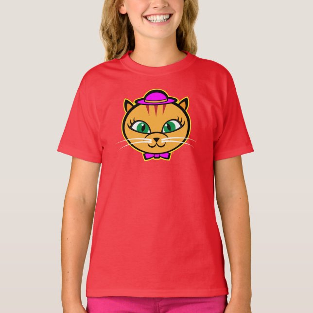 Kutey Kat, girls T-Shirt (Front)