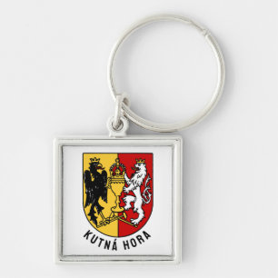 Kutná Hora coat of arms, Czech Republic Keychain