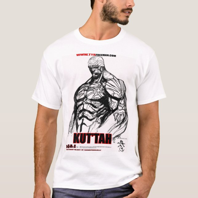 "KUT'TAH MUN" TRANSPARENT SHIRT..GALAXY REMIX  T-Shirt (Front)