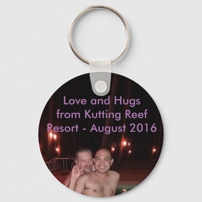 Kutting Reef Resort August 2016 Keychain (Front)