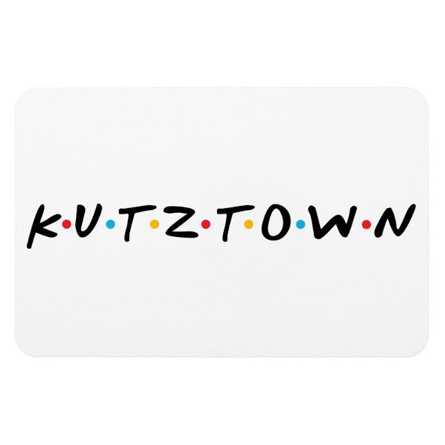 Kutztown University (FRIENDS Logo) Magnet (Horizontal)