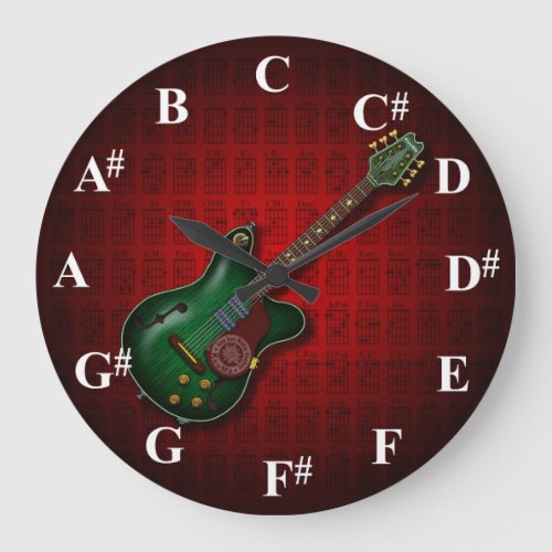 KuuMa Guitar Clock