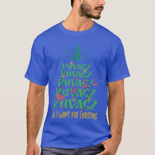 Kuvasz Christmas Dog breed Christmasree retro T-Shirt