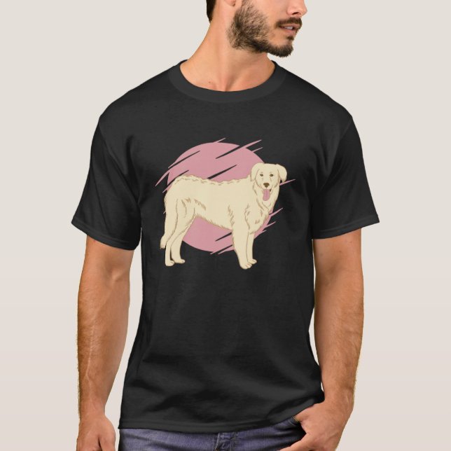 Kuvasz dog T-Shirt (Front)