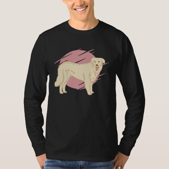 Kuvasz dog T-Shirt (Front)