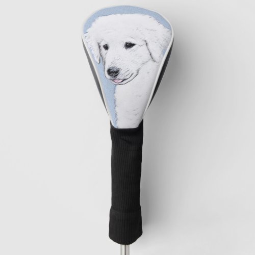 Kuvasz Painting _ Cute Original Dog Art Golf Head Cover