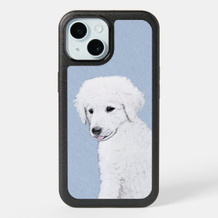 Kuvasz Painting - Cute Original Dog Art OtterBox i iPhone 15 Case