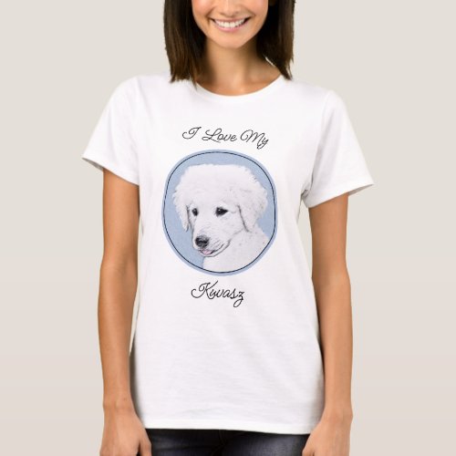 Kuvasz Painting _ Cute Original Dog Art T_Shirt