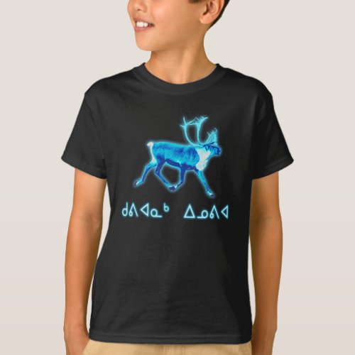 Kuvianak Innovia _ Blue Caribou Reindeer T_Shirt