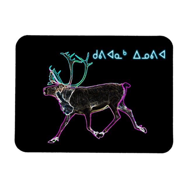 Kuvianak Innovia - Electric Caribou Magnet (Horizontal)