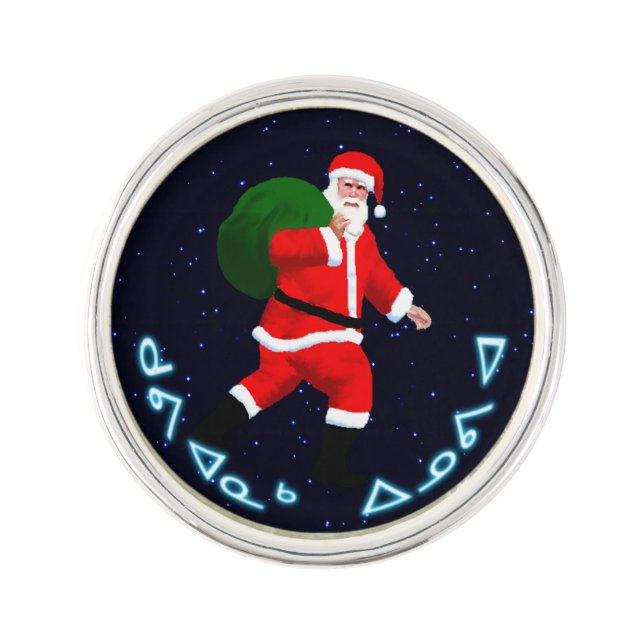 Kuvianak Innovia - Santa Claus Lapel Pin (Front)