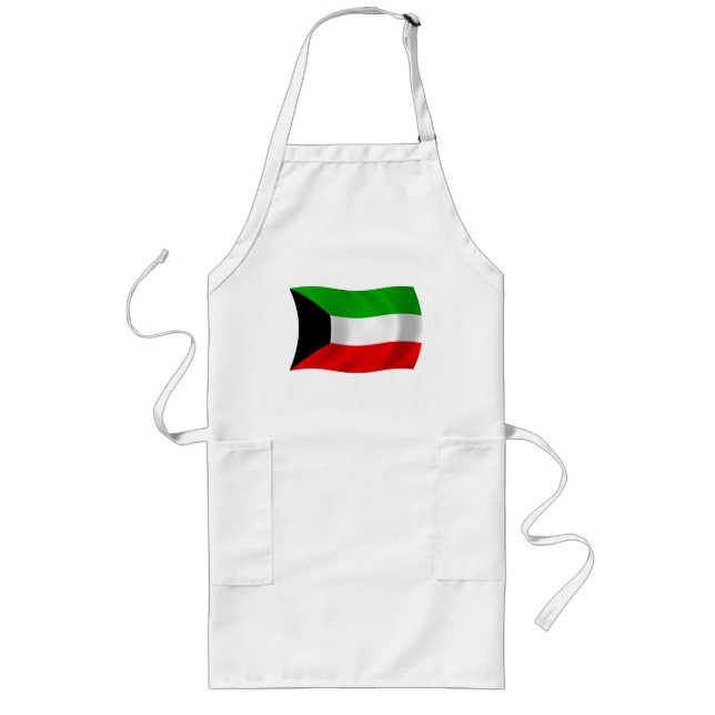 Kuwait Flag Apron (Front)
