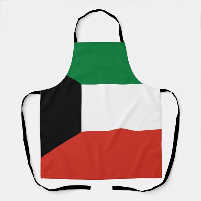 Kuwait flag apron (Front)