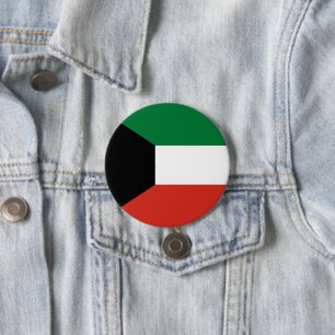 Kuwait flag button